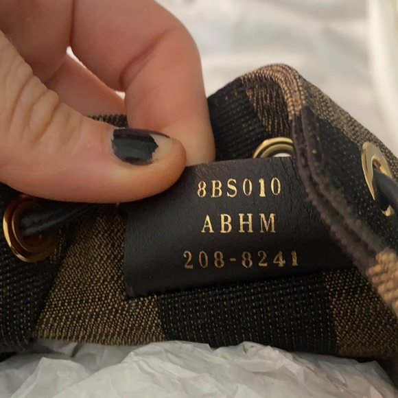 Fendi Mon Tresor Mini Raffia and Canvas - Picture 7 of 7